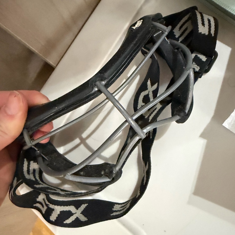 STX Black and Gray Lacrosse Goggles